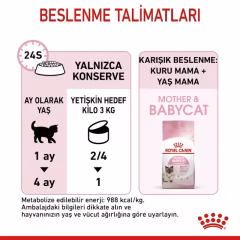 Mother And Babycat Ultra Soft Mousse Anne ve Yavru Kedi Yaş Maması