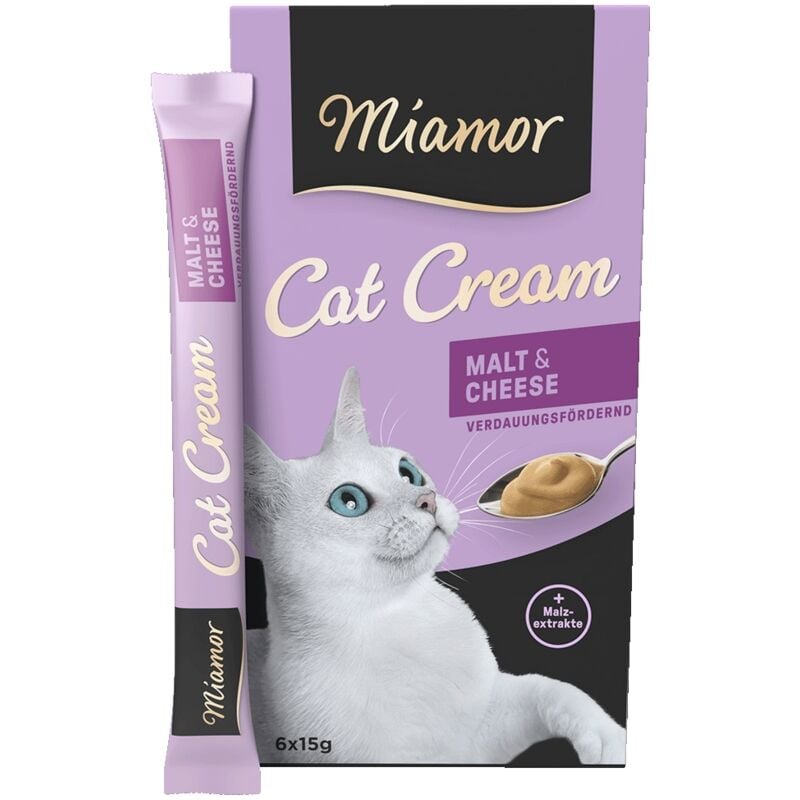 Miamor Cream Multi Vitamin Kedi Ödülü 6x15 G 90 Gr - Malt Mayası ve Peynirli