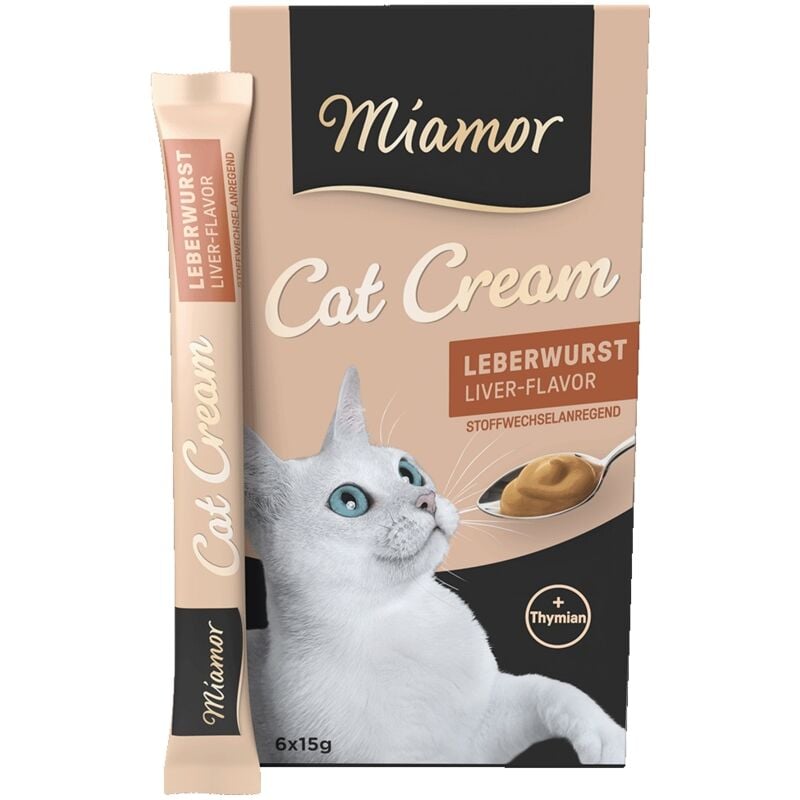 Miamor Cream Multi Vitamin Kedi Ödülü 6x15 G 90 Gr - Ciğerli