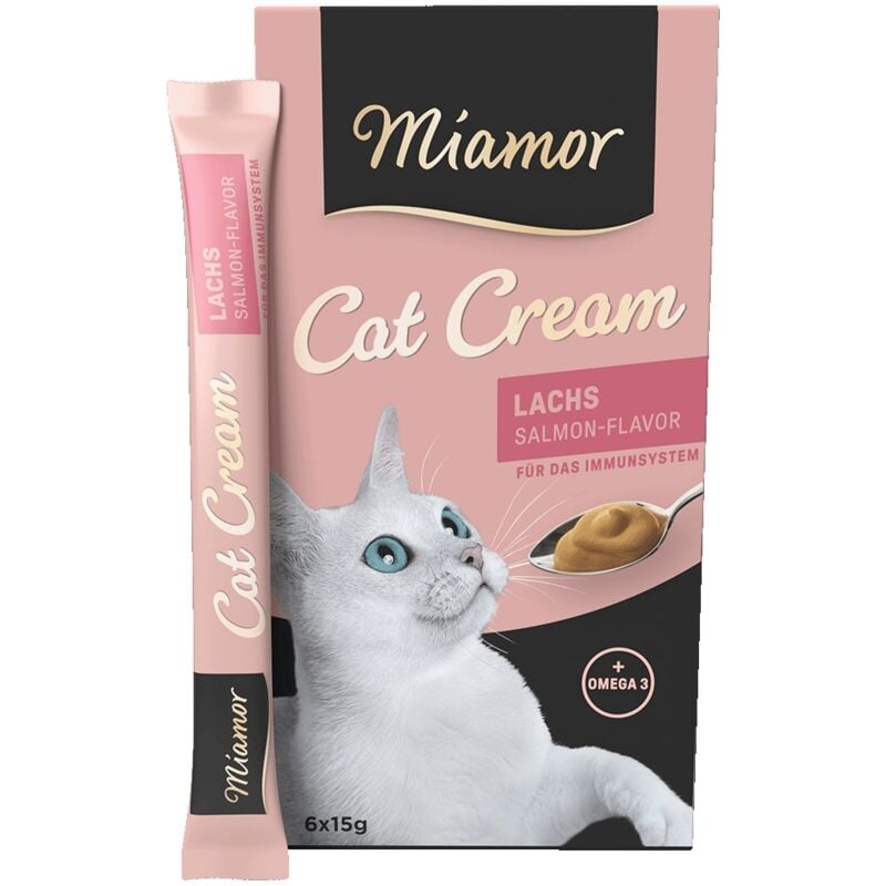 Miamor Cream Multi Vitamin Kedi Ödülü 6x15 G 90 Gr - Somonlu