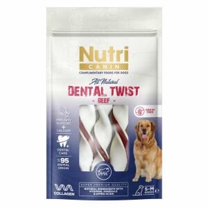 Nutri Canin Dental Twist Diş Sağlığı Köpek Ödülü 80 Gr