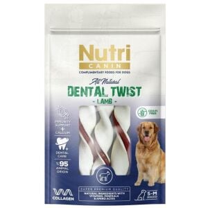 Nutri Canin Dental Twist Diş Sağlığı Köpek Ödülü 80 Gr