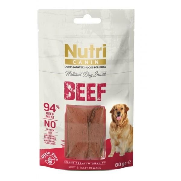 Nutri Canin Snack Köpek Ödülü 80 Gr - Biftekli