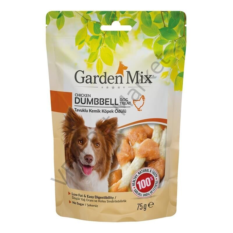 Garden Mix Tavuklu Kemik Köpek Ödülü 75 gr
