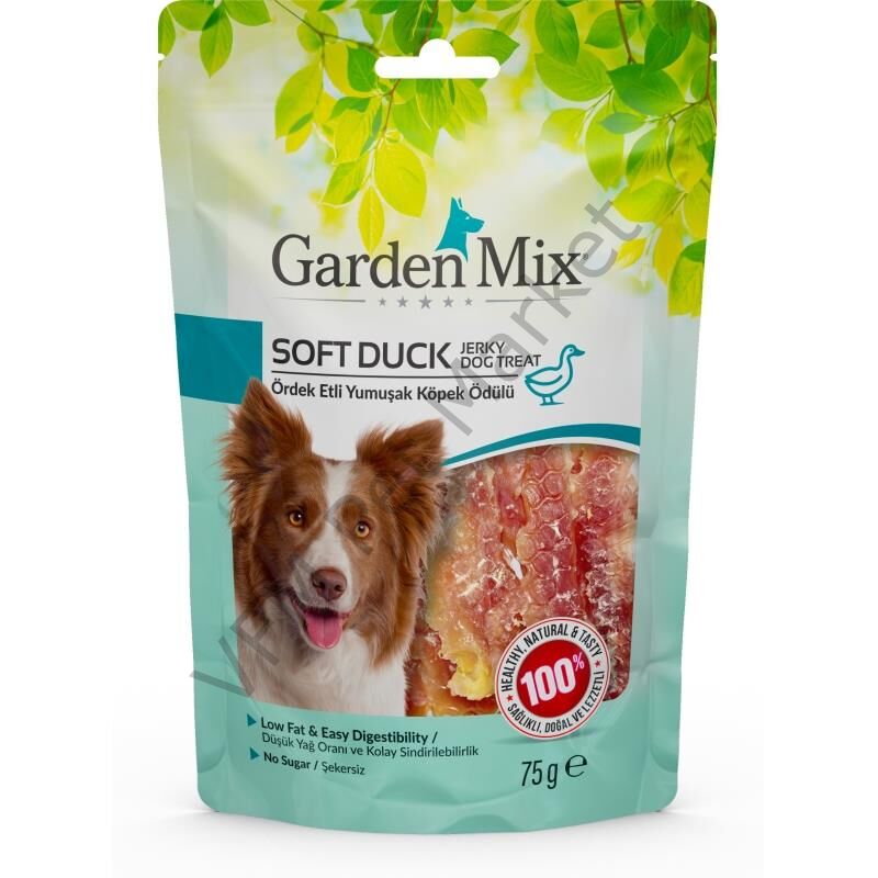 Garden Mix Ördek Etli Yumuşak Köpek Ödülü 75 gr