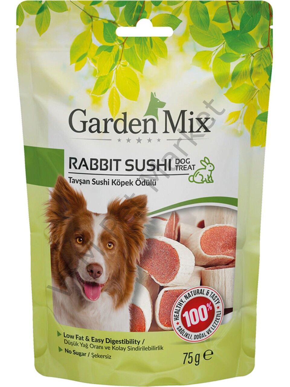 Garden Mix Tavşan Sushi Köpek Ödülü 75 gr