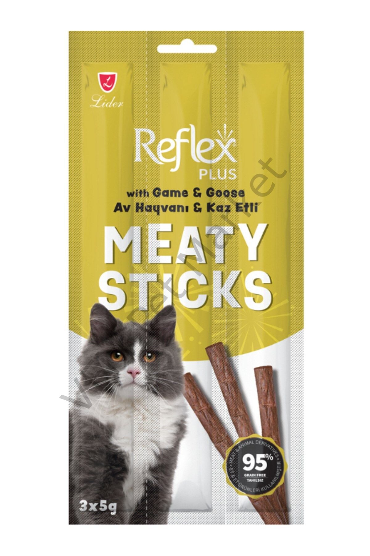 Reflex Meaty Stıcks 3x5 g Av Hayvanı&Kaz Etli