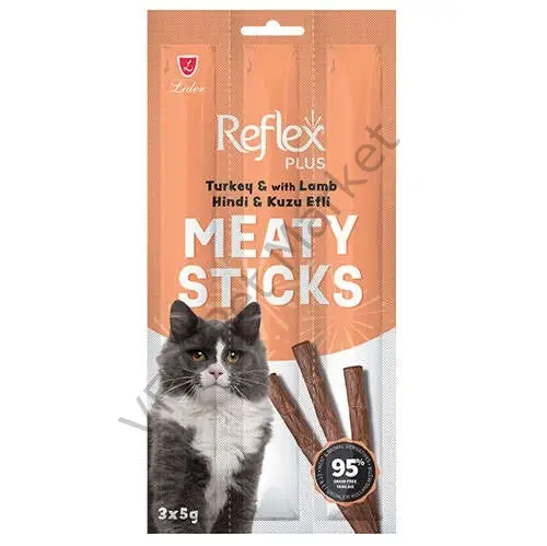 Reflex Meaty Stıcks 3x5 g Hindi&Kuzu Etli