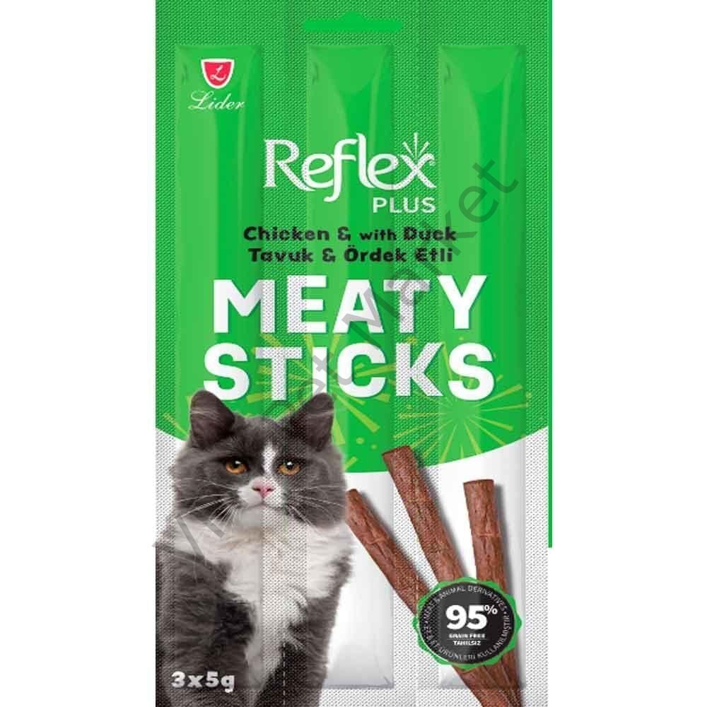 Reflex Meaty Stıcks 3x5 g Tavuk&Ördek Etli