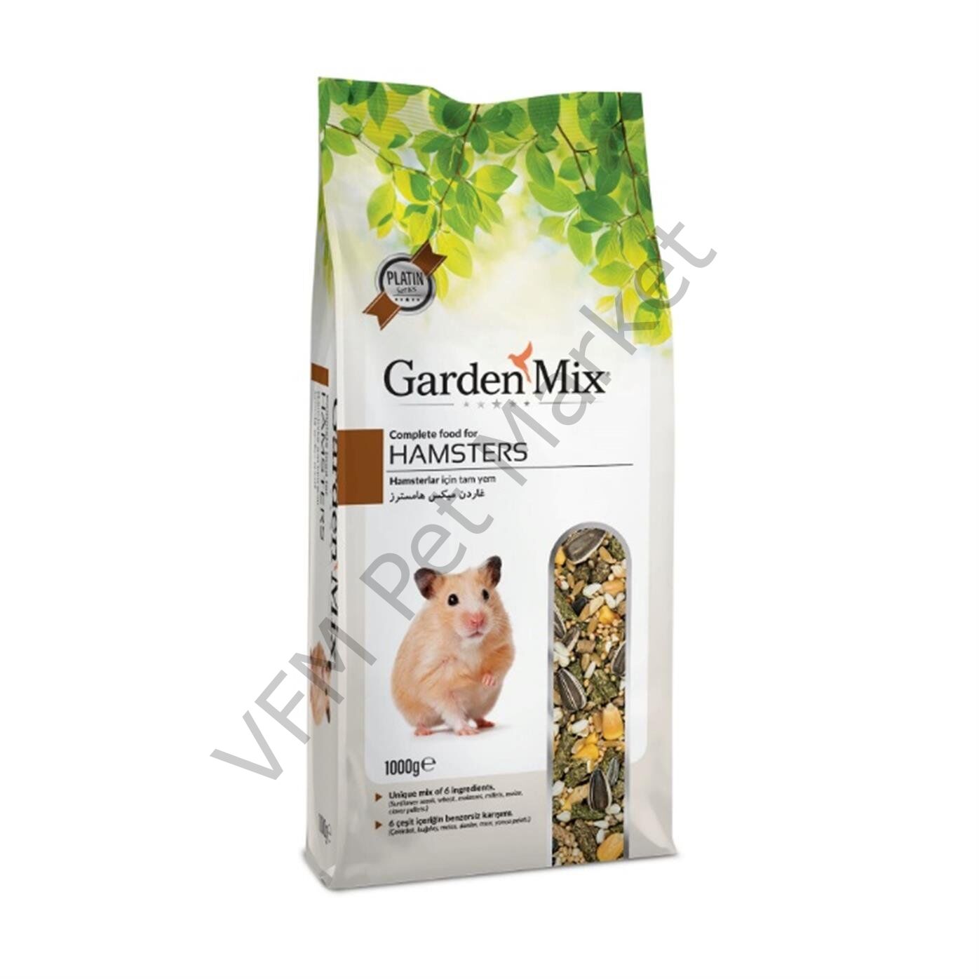 Garden Mix Platin Hamster Yemi 1 Kg