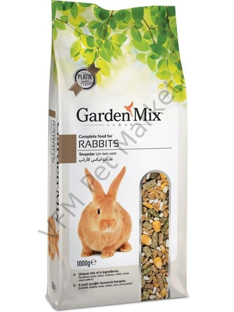 Garden Mix Platin Tavşan Yemi 1 Kg