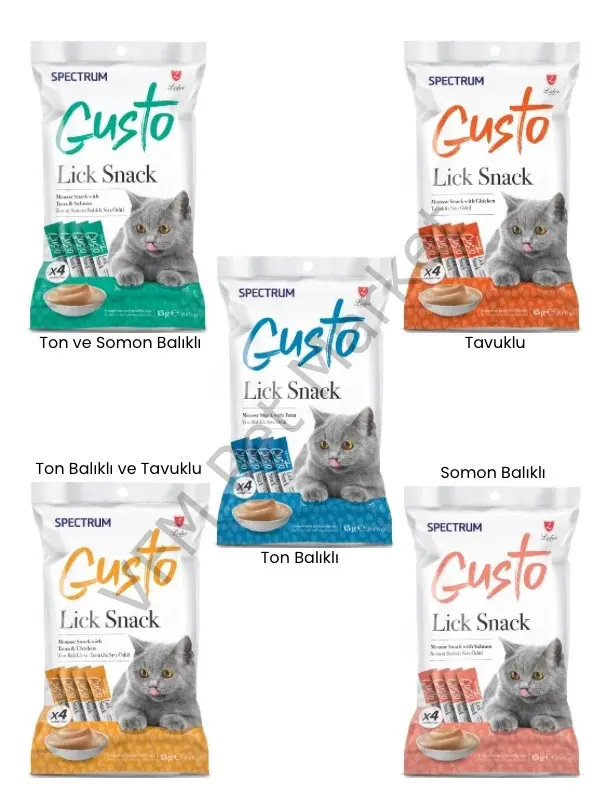 Gusto Lick Snack 4x15 gr