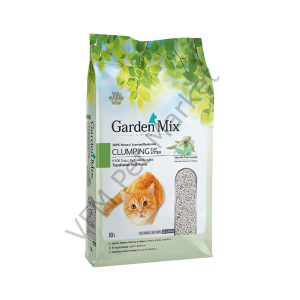 Garden Mix Bentonit Topaklanan İnce Taneli Kedi Kumu (10 L) Marsilya Sabunu