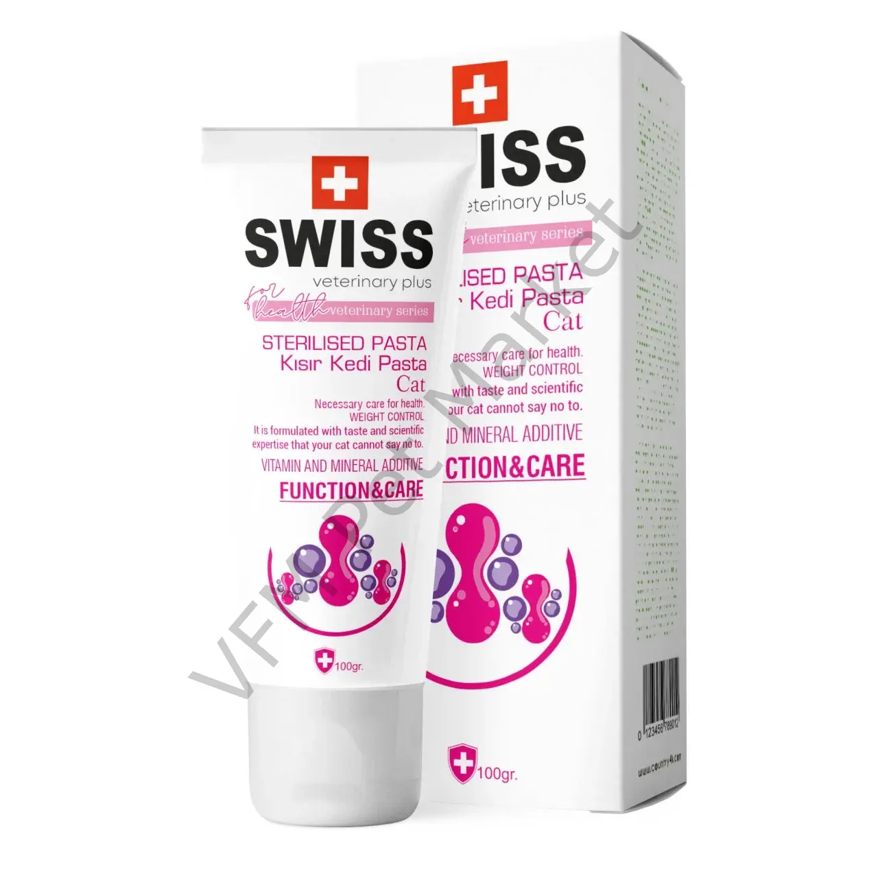 Swıss Veterinary Plus Sterilised Pasta 100 gr