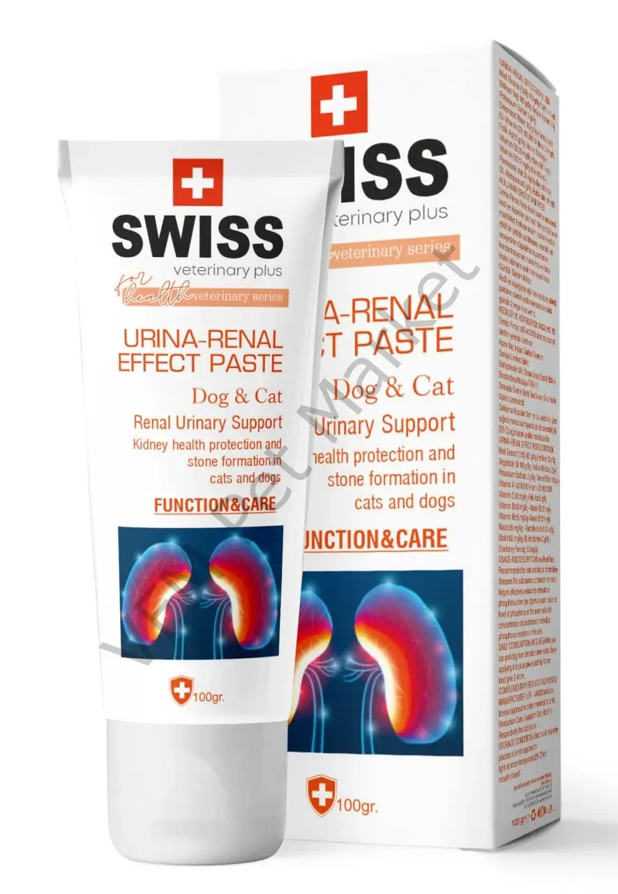 Swıss Veterinary Plus Sterilised Pasta 100 gr Urina-Renal Effect Pasta