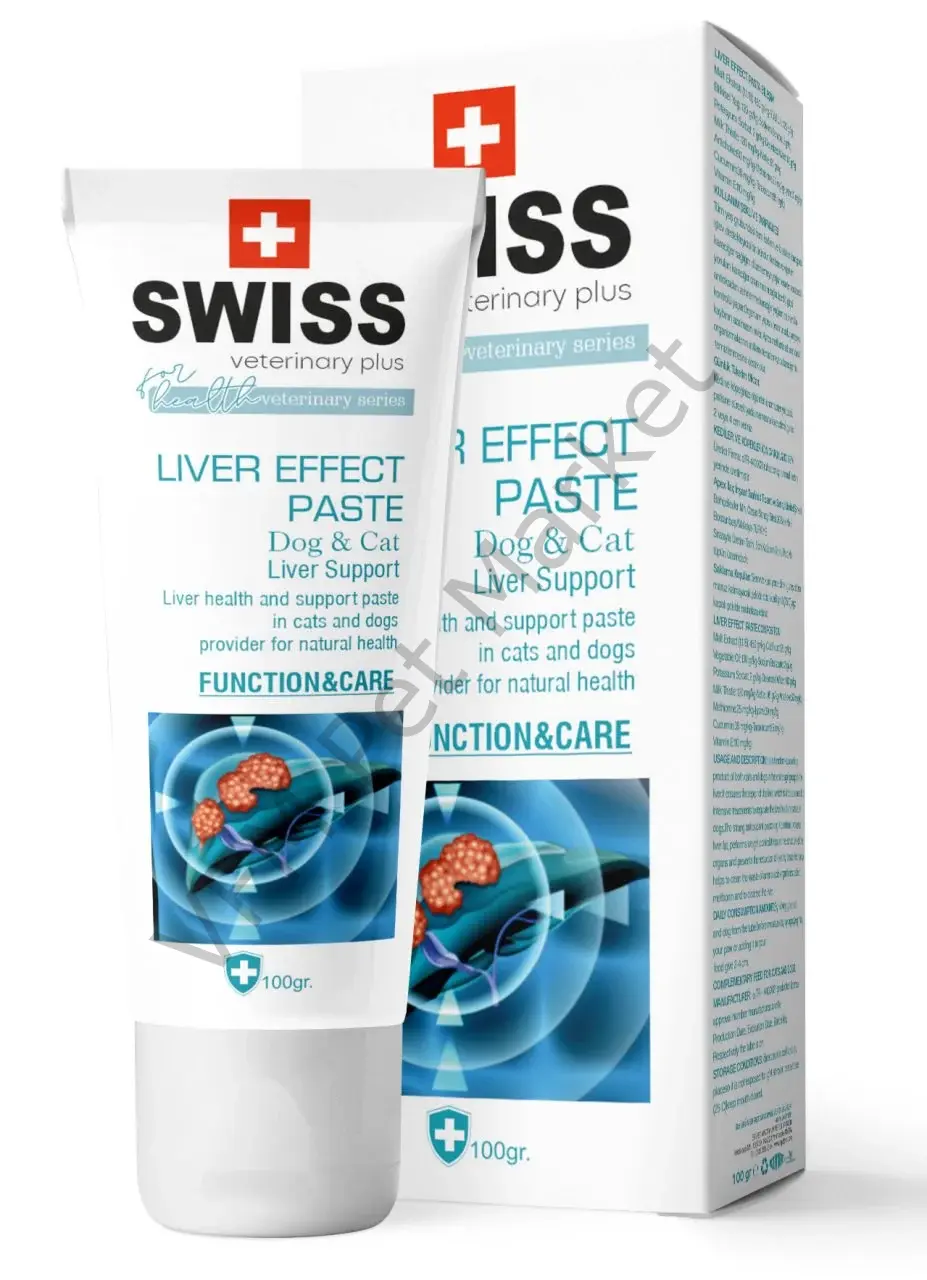 Swıss Veterinary Plus Sterilised Pasta 100 gr Liver Effect Pasta