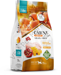 Carni Life Pumpkin Grain Free Adult Cats 1,5 Kg