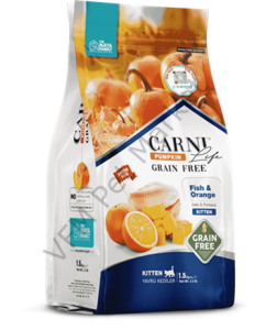 Carni Life Pumpkin Grain Free Kitten 1,5 Kg