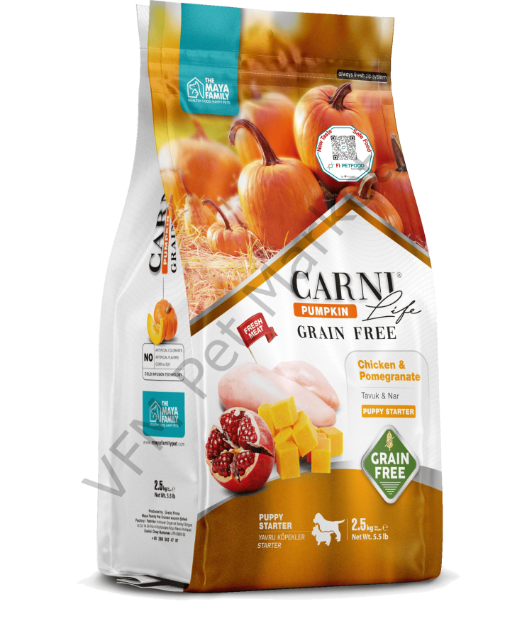 Carni Life Pumpkin Grain Free Puppy Starter 2,5 Kg