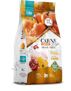 Carni Life Pumpkin Grain Free Puppy Starter 2,5 Kg Tavuk&Nar
