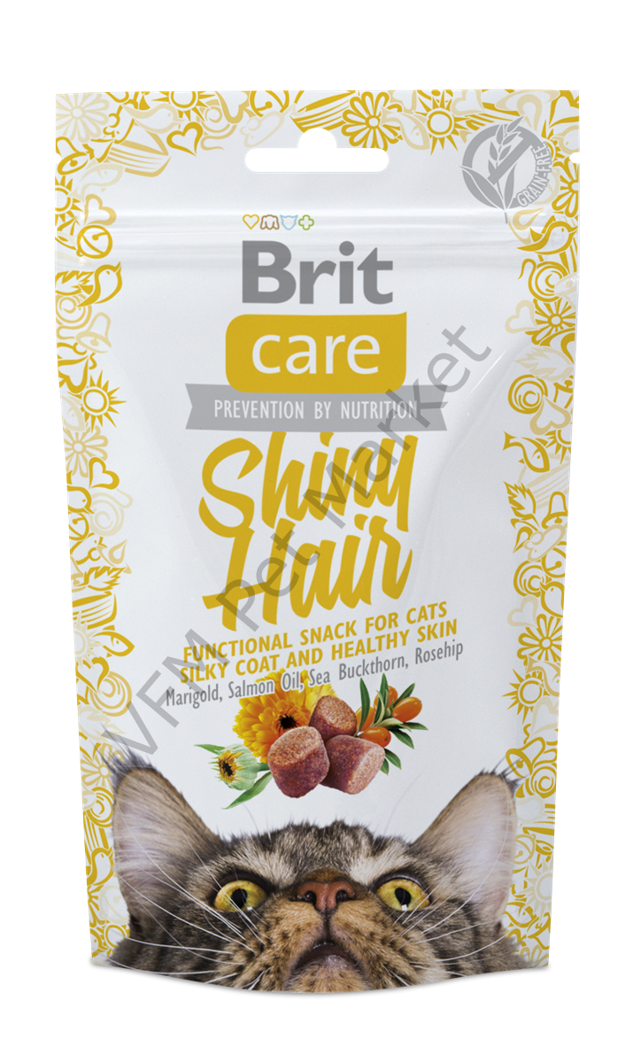 Brit Care Snack Dental Kedi Ödül Maması 50 gr Shiny Hair