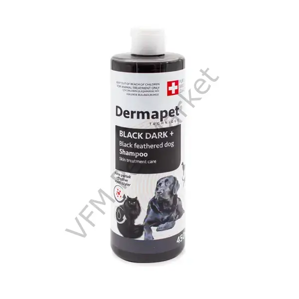 Dermapet Gold Shampoo Feathered 450 Black Feathered