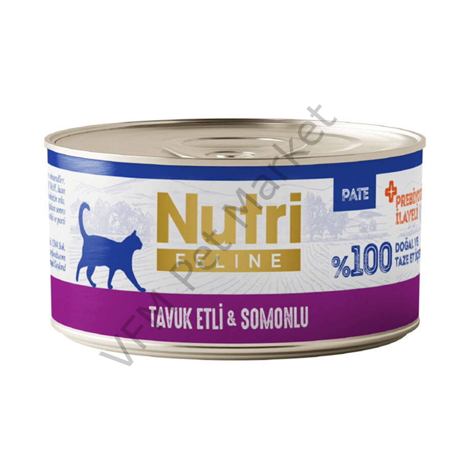 Nutri Feline 70 Gr Tavuk Etli ve Somonlu
