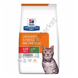 Hill’s C/D Urinary Stress+Metabolic Kedi Maması 3 Kg