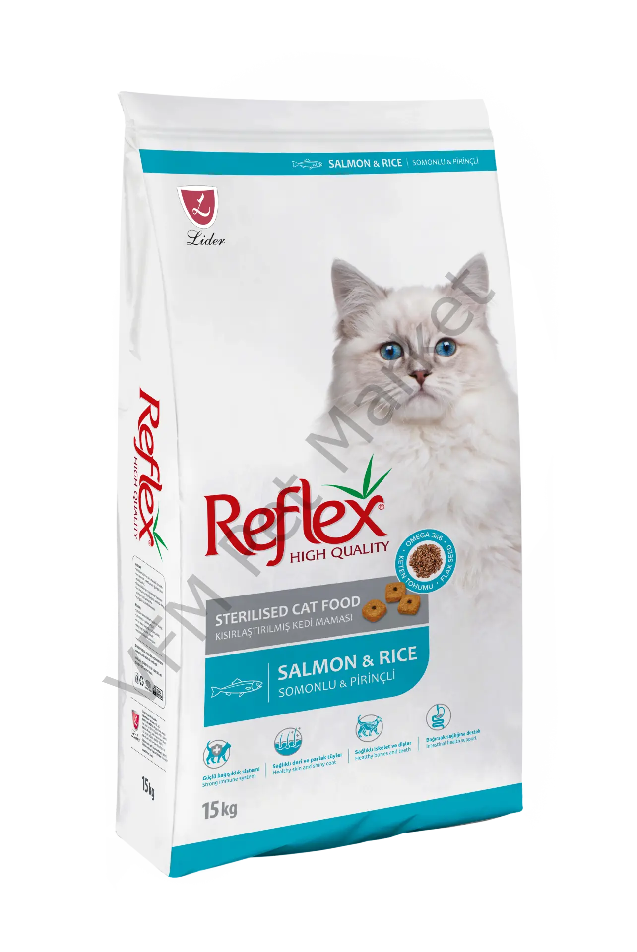 Reflex Sterilised Somon Balıklı Kısırlaştırılmış Kedi Maması 15 Kg