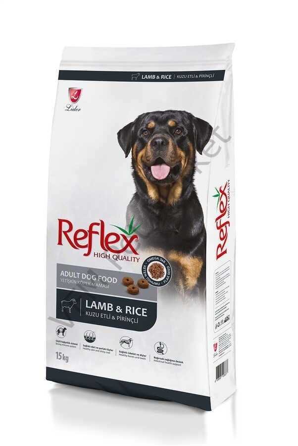 Reflex Kuzu Etli Yetişkin Köpek Maması 15 Kg
