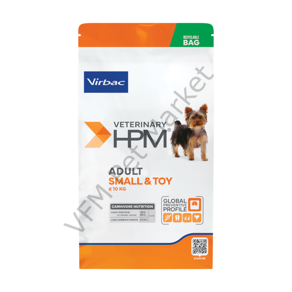 Virbac Adult Dog Food - Small & Toy 7 Kg