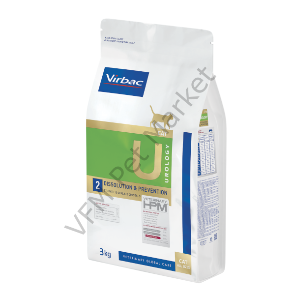 Virbac Urology - Struvite Dissolution Cat Food 3 Kg Dıssolutıon&Preventıon
