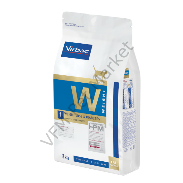 Virbac Weight Loss & Diabetes Cat Food 3 Kg