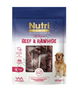 Nutri Sığır Eti Sargılı Kemik 120 Gr