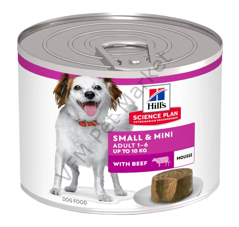 Hill's Small Mini Adult Köpek Tavuk ve Hindili Püre Konserve 200 Gr