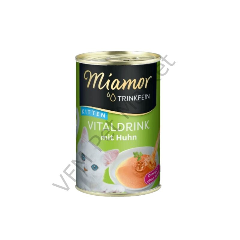 Miamor Vitaldrink Sıvı Desteği Kedi Çorbası 135 ML Tavuklu Yavru Kedi