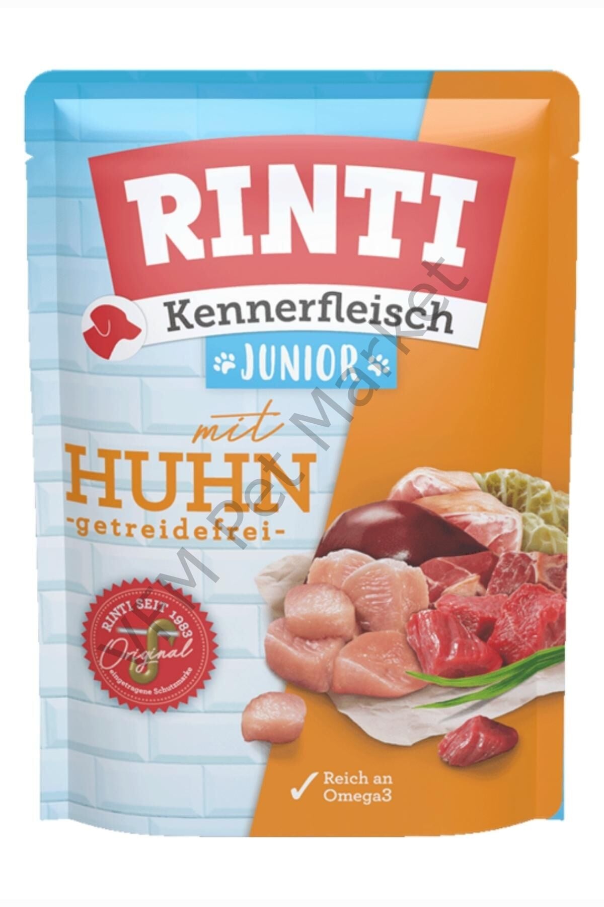 Rinti Tavuklu Pouch Köpek Maması 400 Gr Tavuklu