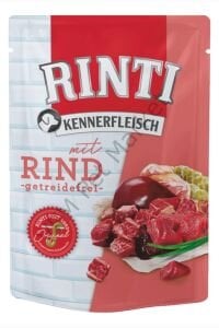 Rinti Tavuklu Pouch Köpek Maması 400 Gr Dana Etli