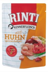 Rinti Tavuklu Pouch Köpek Maması 400 Gr Sığır Etli ve Tavuklu