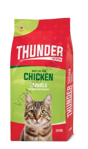 Thunder Premium Tavuklu Yetişkin Kedi Maması 15 Kg