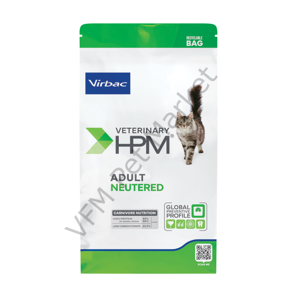 Virbac Adult Cat Food Neutered 12 Kg