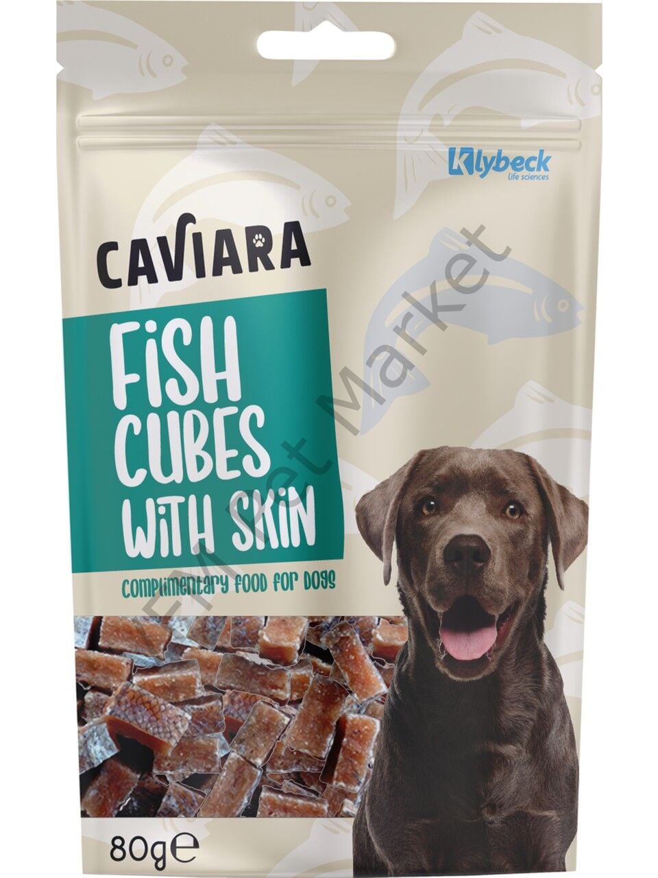 Caviara Balık Eti Küpleri Köpek Ödülü 80 gr